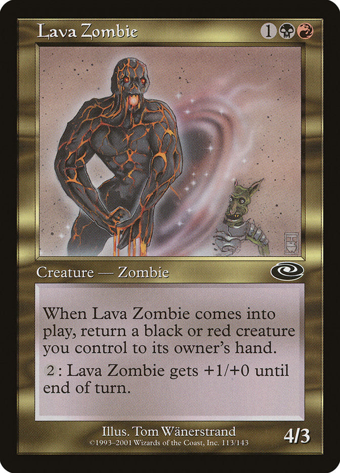 Lava Zombie 113/143 (Planeshift)  - Foil | Good Games Modbury