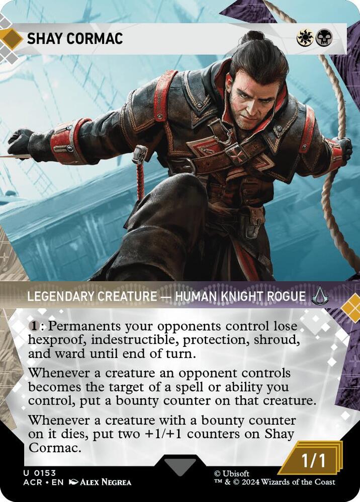 Shay Cormac 153/110 (Universes Beyond: Assassin's Creed)  - Showcase Foil | Good Games Modbury