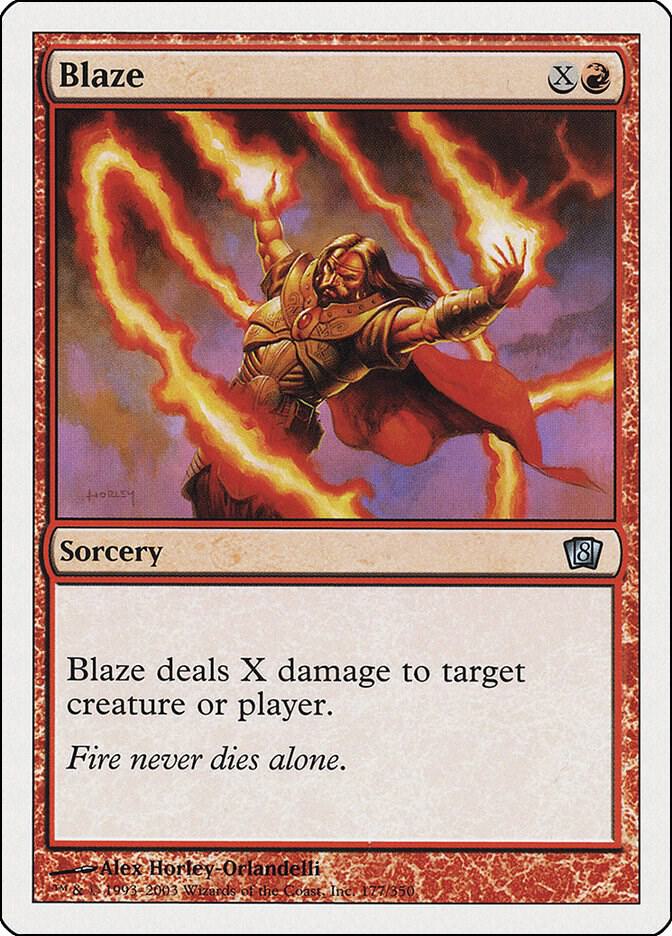 Blaze 177/350 (8th Edition)  | Good Games Modbury