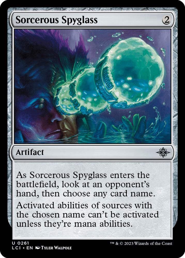 Sorcerous Spyglass 261/291 (The Lost Caverns of Ixalan)  | Good Games Modbury
