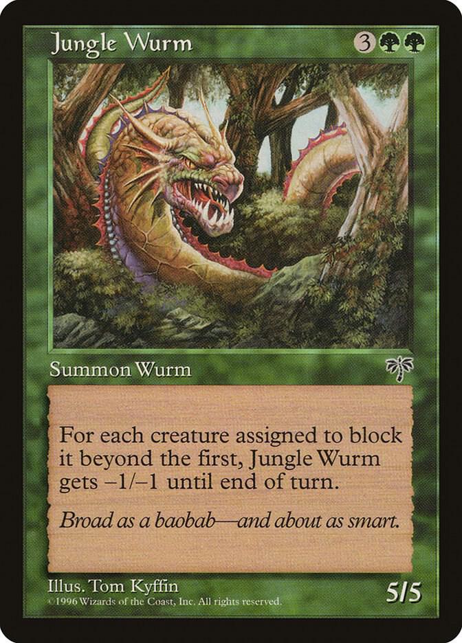 Jungle Wurm 224/350 (Mirage)  | Good Games Modbury