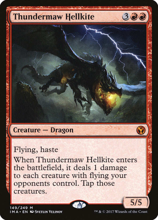 Thundermaw Hellkite 149/249 (Iconic Masters)  - Foil | Good Games Modbury