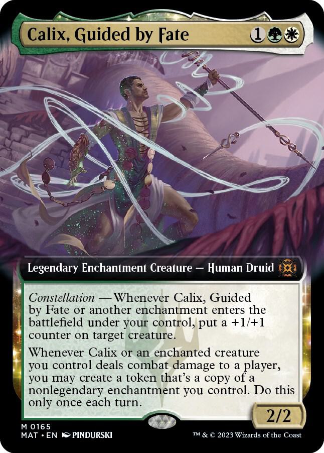 Calix, Guided by Fate 165/50 (March of the Machine: The Aftermath)  - Extended Art Foil | Good Games Modbury