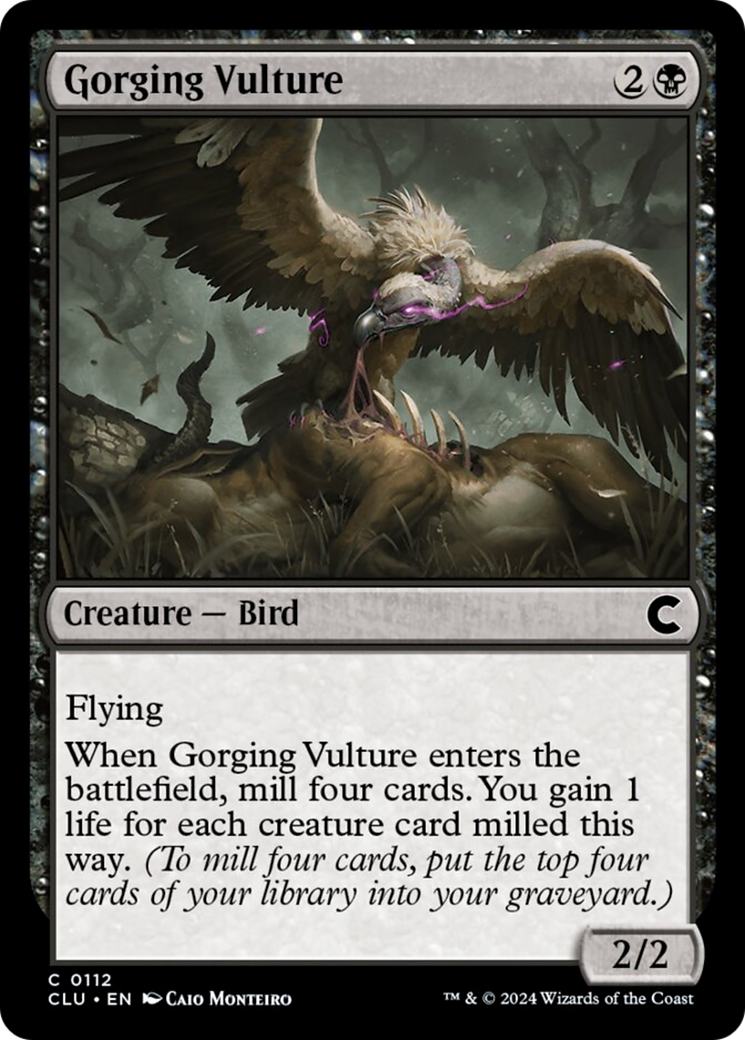 Gorging Vulture [Ravnica: Clue Edition] | Good Games Modbury