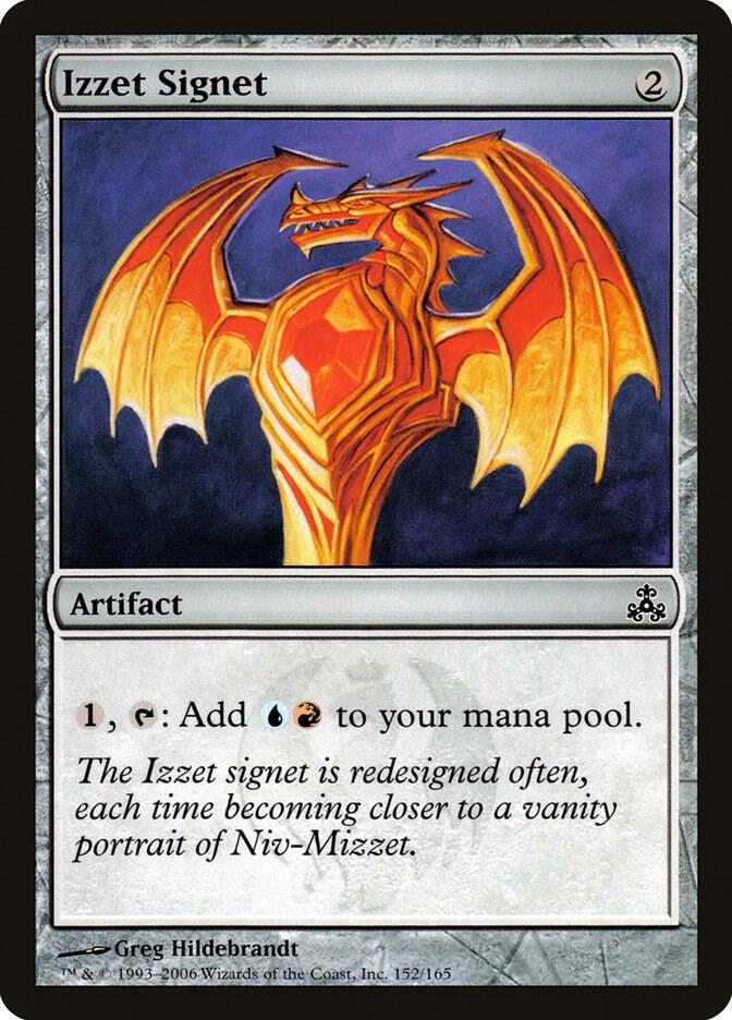 Izzet Signet 152/165 (Guildpact)  - Foil | Good Games Modbury
