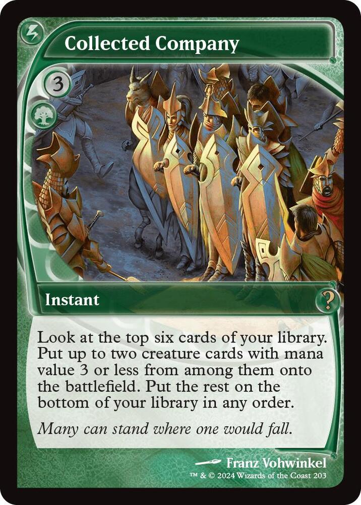Collected Company 203/390 (Mystery Booster 2)  - Future Sight Foil | Good Games Modbury