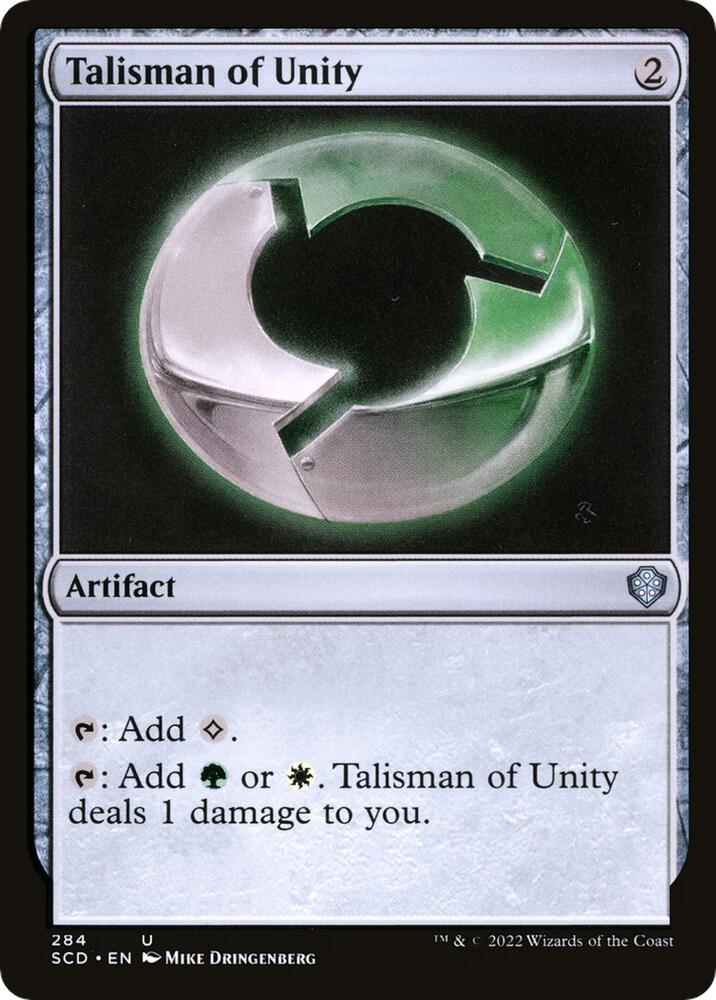 Talisman of Unity 284/352 (Starter Commander Decks)  | Good Games Modbury