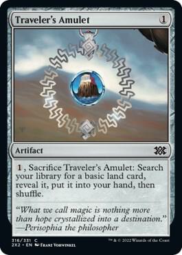 Travelers Amulet 316/331 (Double Masters 2022)  | Good Games Modbury