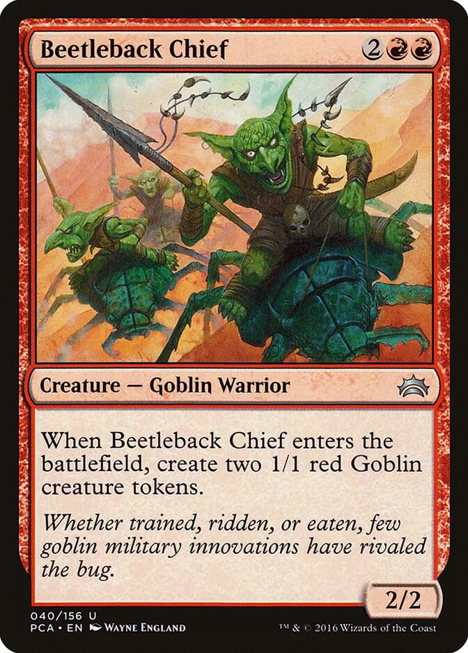Beetleback Chief 40/156 (Planechase Anthology)  | Good Games Modbury
