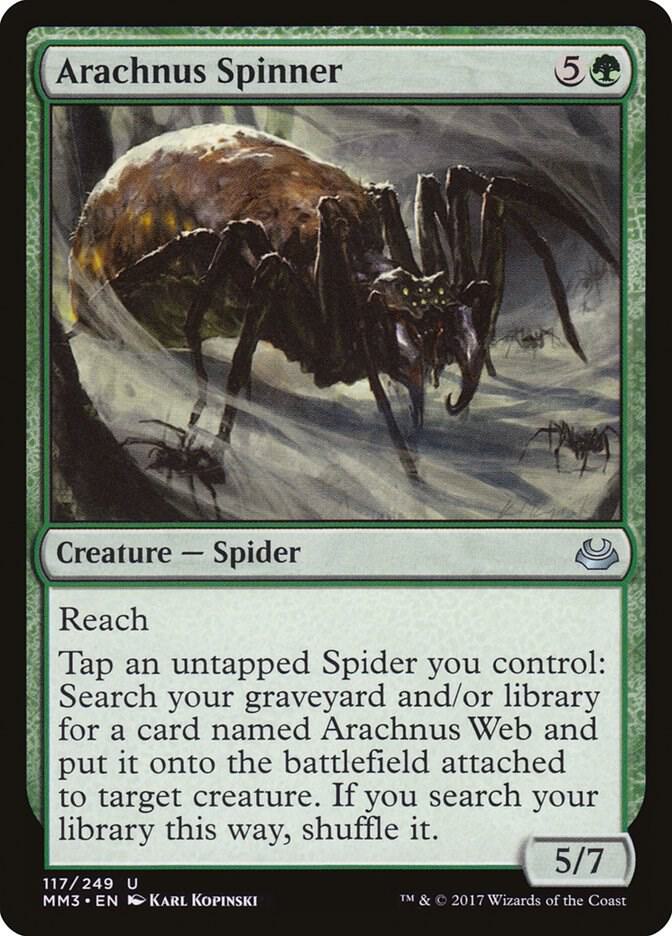 Arachnus Spinner 117/249 (Modern Masters 2017)  - Foil | Good Games Modbury