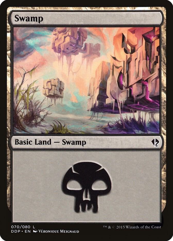 Swamp 070 70/80 (Duel Decks: Zendikar vs. Eldrazi)  | Good Games Modbury