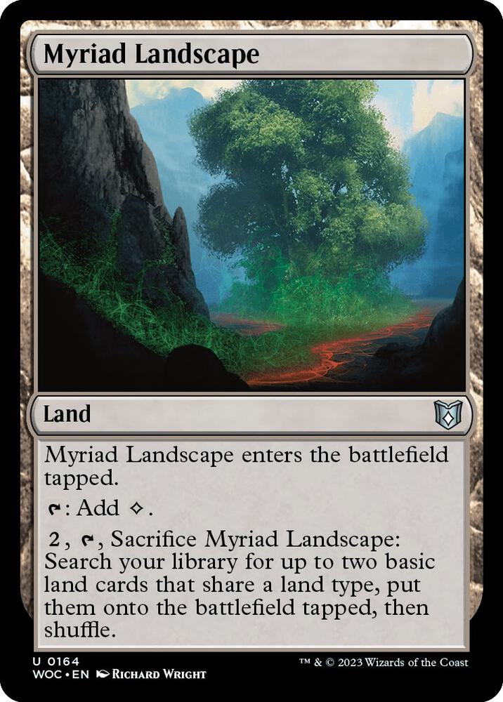 Myriad Landscape 164/173 (Commander: Wilds of Eldraine)  | Good Games Modbury