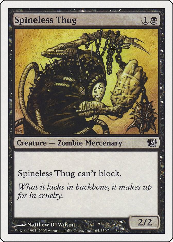 Spineless Thug 165 (9th Edition)  | Good Games Modbury