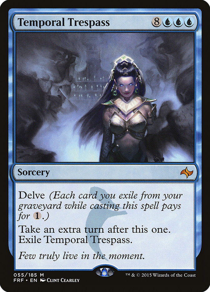 Temporal Trespass 55 (Fate Reforged)  - Foil | Good Games Modbury