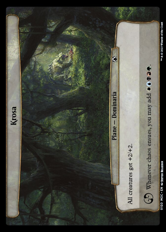 Krosa 150/79 (Planechase: March of the Machine)  | Good Games Modbury