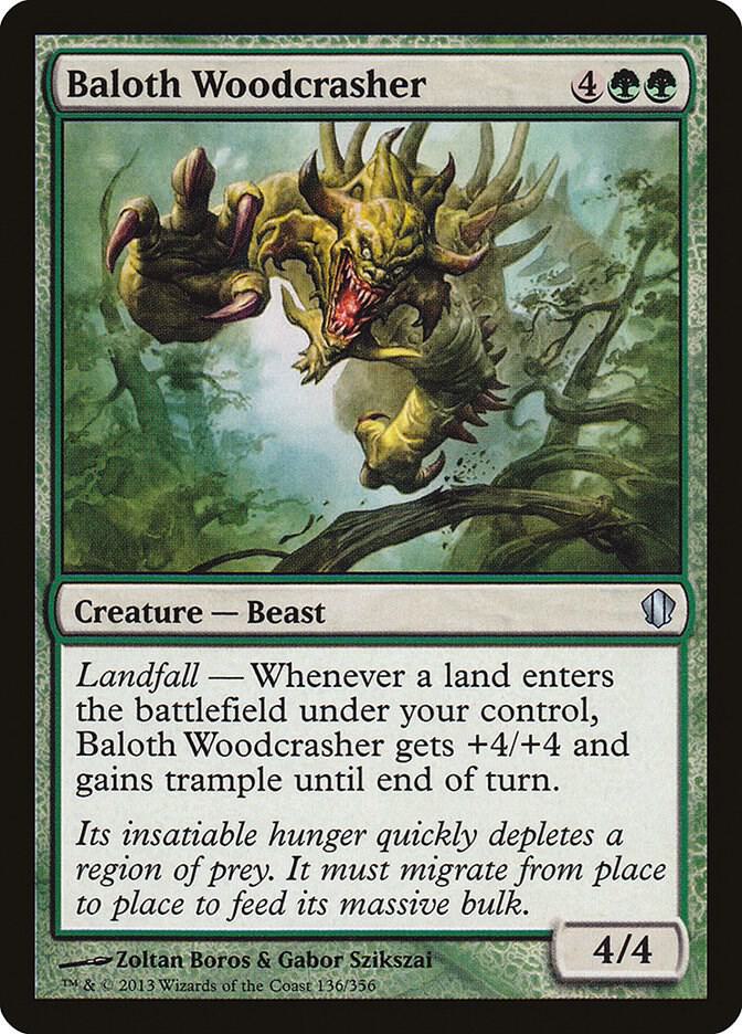 Baloth Woodcrasher 136/356 (Commander 2013)  | Good Games Modbury