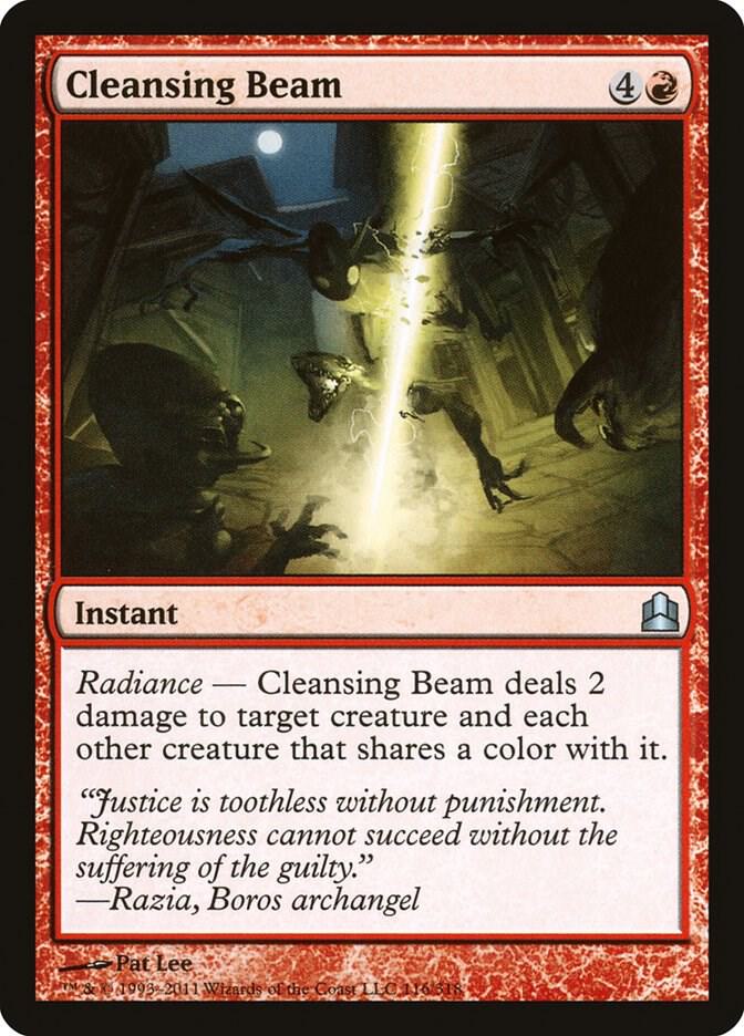 Cleansing Beam 116/318 (Commander)  | Good Games Modbury