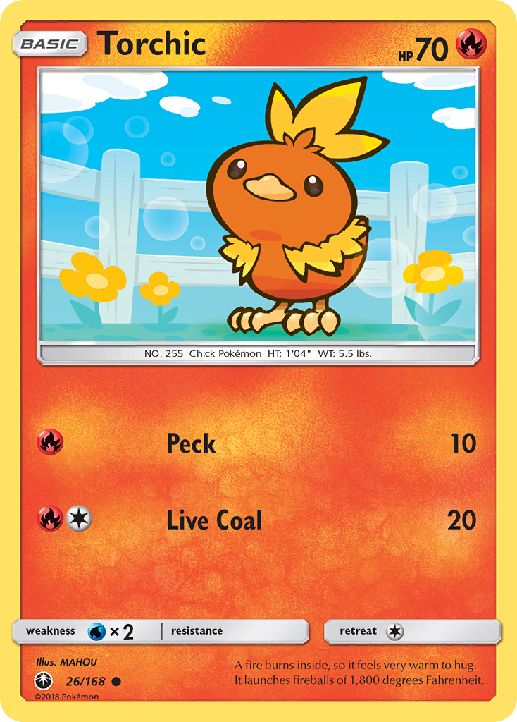 Torchic (26/168) [Sun & Moon: Celestial Storm] | Good Games Modbury