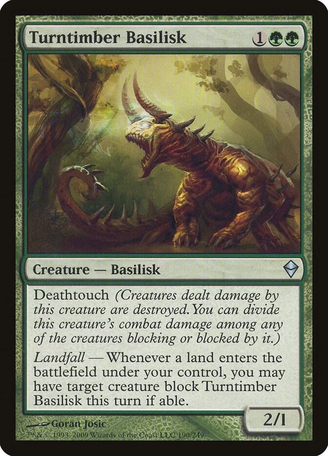 Turntimber Basilisk 190/249 (Zendikar)  | Good Games Modbury