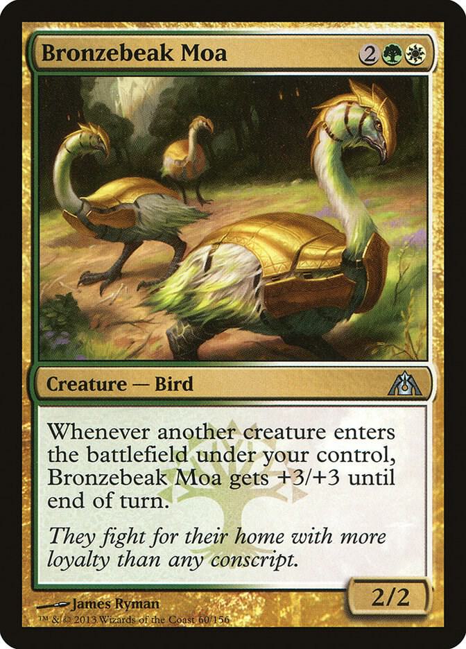Bronzebeak Moa 60/156 (Dragon's Maze)  - Foil | Good Games Modbury