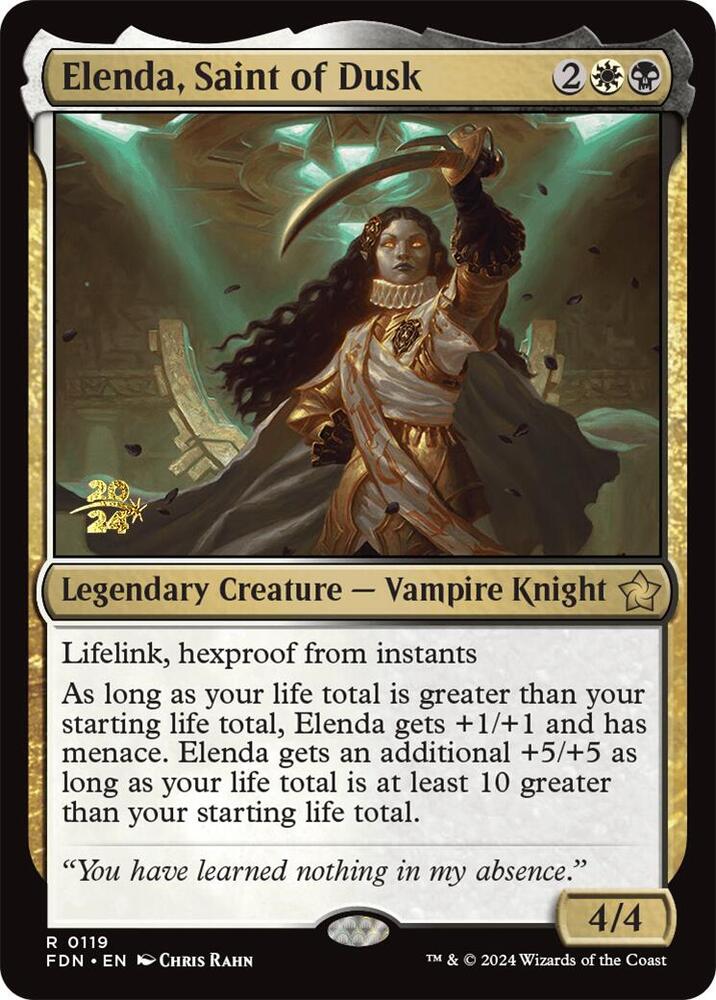 Elenda Saint of Dusk 119s/101 (Prerelease Cards)  - Foil | Good Games Modbury