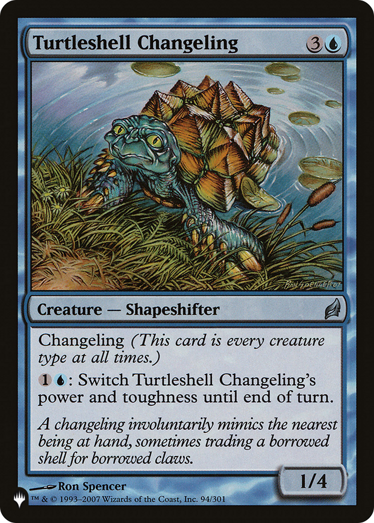 Turtleshell Changeling [The List Reprints] | Good Games Modbury