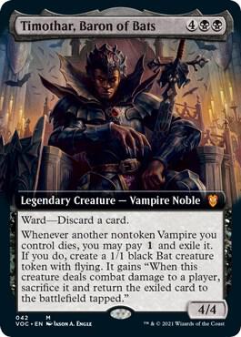 Timothar Baron of Bats Extended Art 42/38 (Commander: Innistrad: Crimson Vow)  | Good Games Modbury