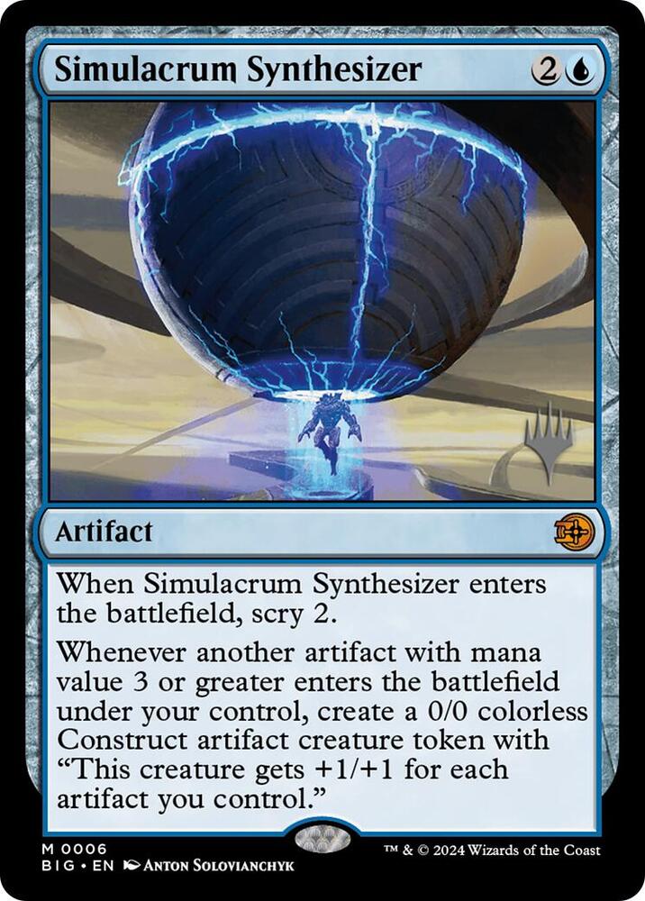 Simulacrum Synthesizer 6p/9 (Promo Pack: Edge of Eternities)  | Good Games Modbury