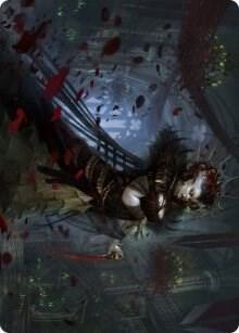 Falkenrath Forebear Art Card 33 (Art Series: Innistrad: Crimson Vow)  | Good Games Modbury