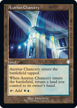 Azorius Chancery Retro Frame 175 (Commander: The Brothers' War)  | Good Games Modbury
