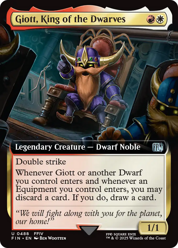 Giott, King of the Dwarves (Extended Art) [FINAL FANTASY] | Good Games Modbury