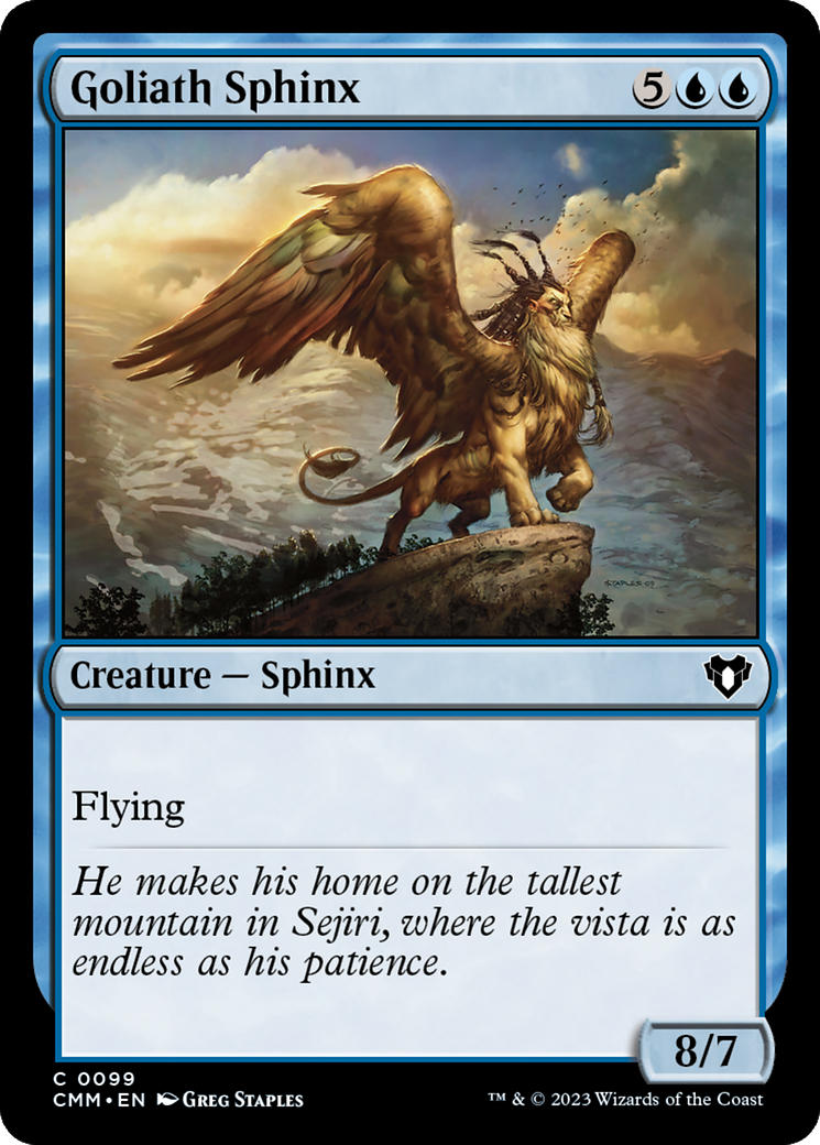 Goliath Sphinx [Commander Masters] | Good Games Modbury