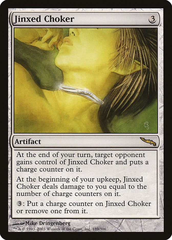 Jinxed Choker [Mirrodin] | Good Games Modbury