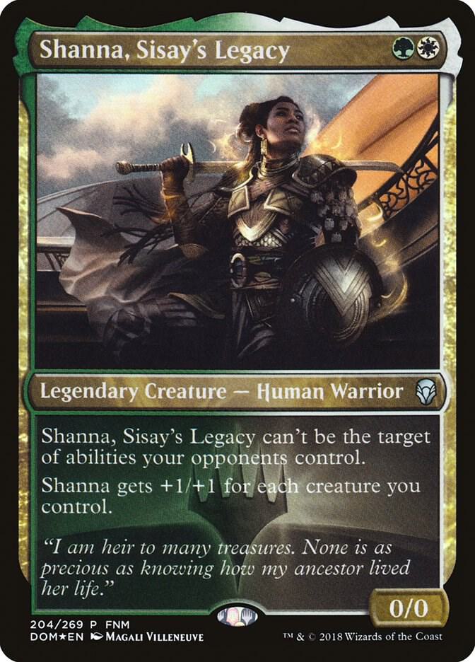 Shanna, Sisay's Legacy 204/269 (FNM Promos)  - Foil | Good Games Modbury