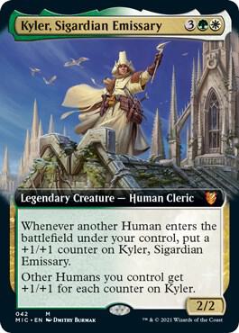 Kyler Sigardian Emissary Extended Art 42/38 (Commander: Innistrad: Midnight Hunt)  | Good Games Modbury