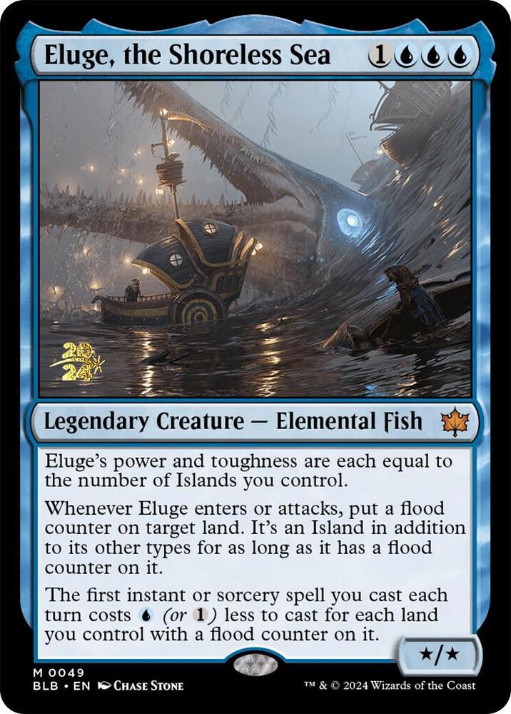 Eluge the Shoreless Sea 49s/160 (Prerelease Cards)  - Foil | Good Games Modbury