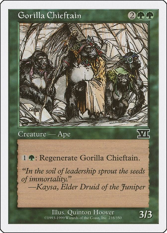 Gorilla Chieftain 235/350 (Classic Sixth Edition)  | Good Games Modbury