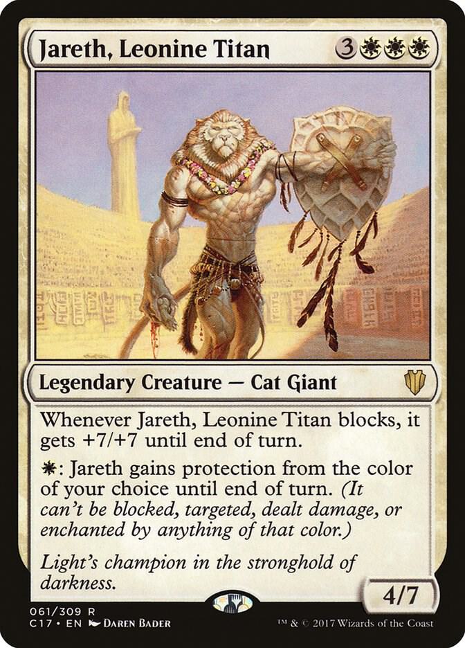 Jareth, Leonine Titan 61/309 (Commander 2017)  | Good Games Modbury