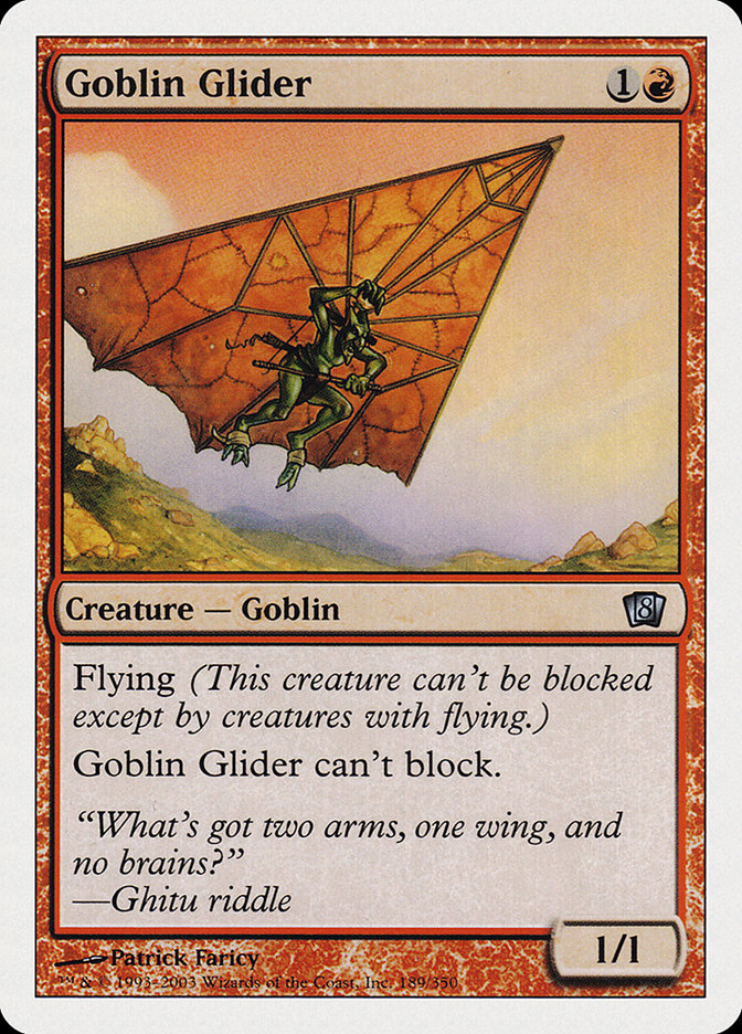 Goblin Glider 189/350 (8th Edition)  | Good Games Modbury
