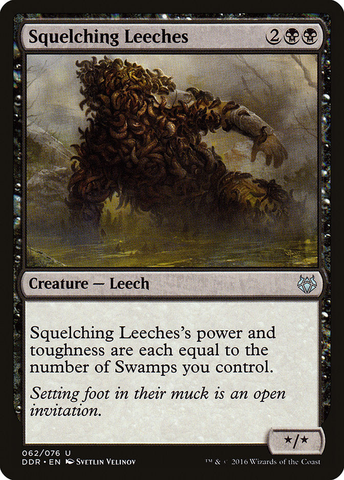 Squelching Leeches 62/76 (Duel Decks: Nissa vs. Ob Nixilis)  | Good Games Modbury