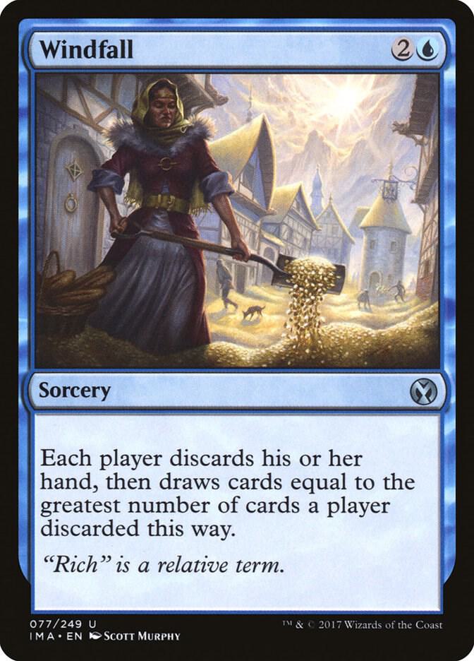 Windfall 77/249 (Iconic Masters)  - Foil | Good Games Modbury