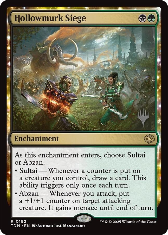 Hollowmurk Siege 192 (Promo Pack: Tarkir: Dragonstorm)  | Good Games Modbury