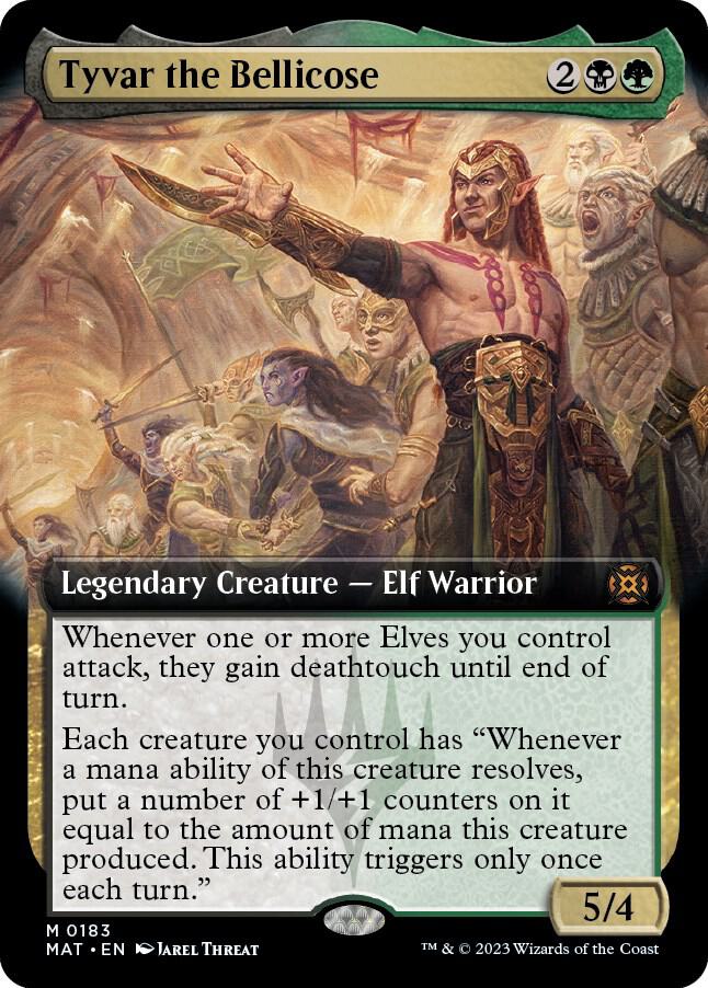 Tyvar the Bellicose 183/50 (March of the Machine: The Aftermath)  - Extended Art Foil | Good Games Modbury