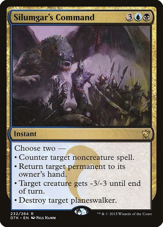 Silumgar's Command 232/264 (Dragons of Tarkir)  | Good Games Modbury