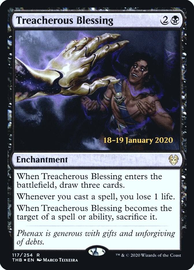 Treacherous Blessing 117s/137 (Prerelease Cards)  - Foil | Good Games Modbury