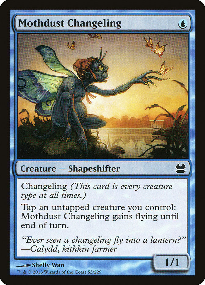 Mothdust Changeling 53/229 (Modern Masters)  | Good Games Modbury