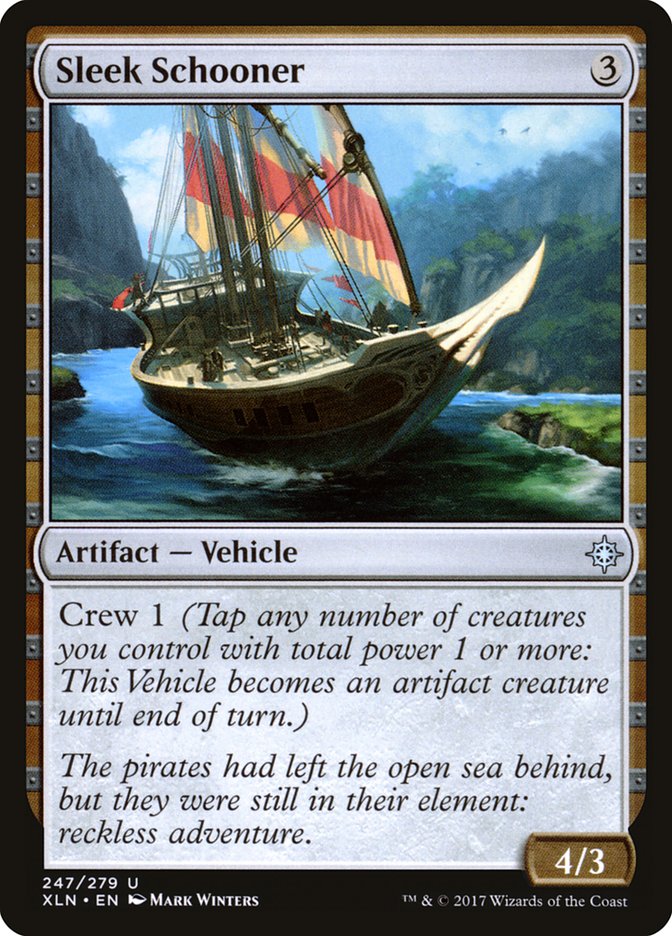 Sleek Schooner [Ixalan] | Good Games Modbury