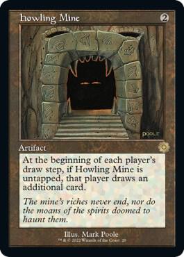 Howling Mine 20 (The Brothers' War: Retro Frame Artifacts)  - Foil | Good Games Modbury