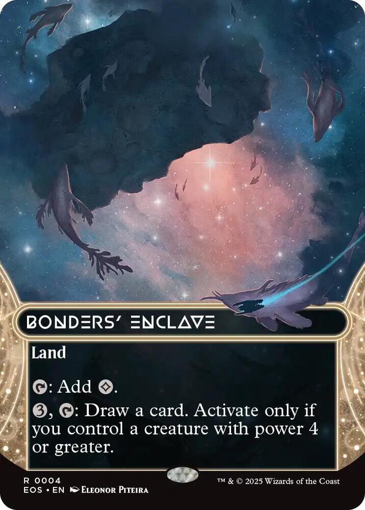 Bonders' Enclave 4 (Edge of Eternities: Stellar Sights)  - Borderless | Good Games Modbury