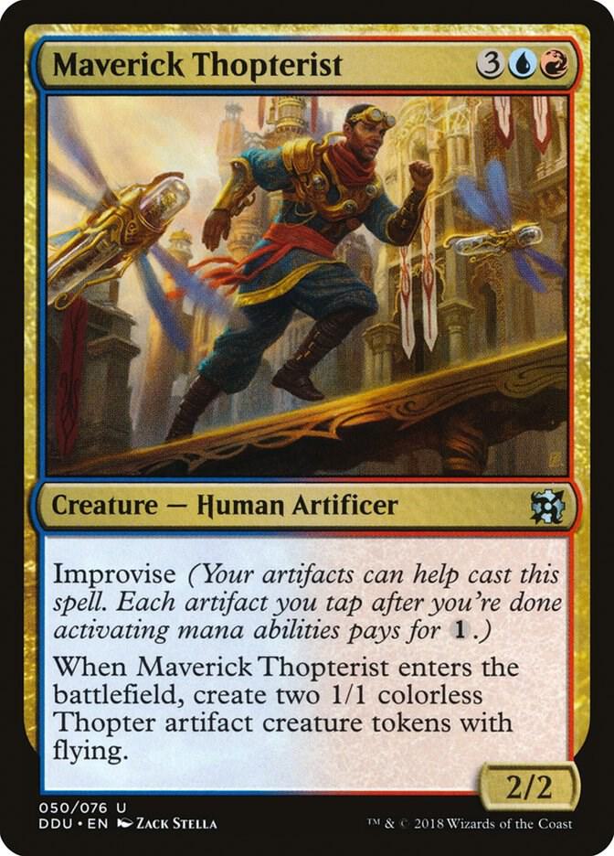 Maverick Thopterist 50/76 (Duel Decks: Elves vs. Inventors)  | Good Games Modbury